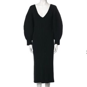 Mara Hoffman V-Neck Midi Length Dress